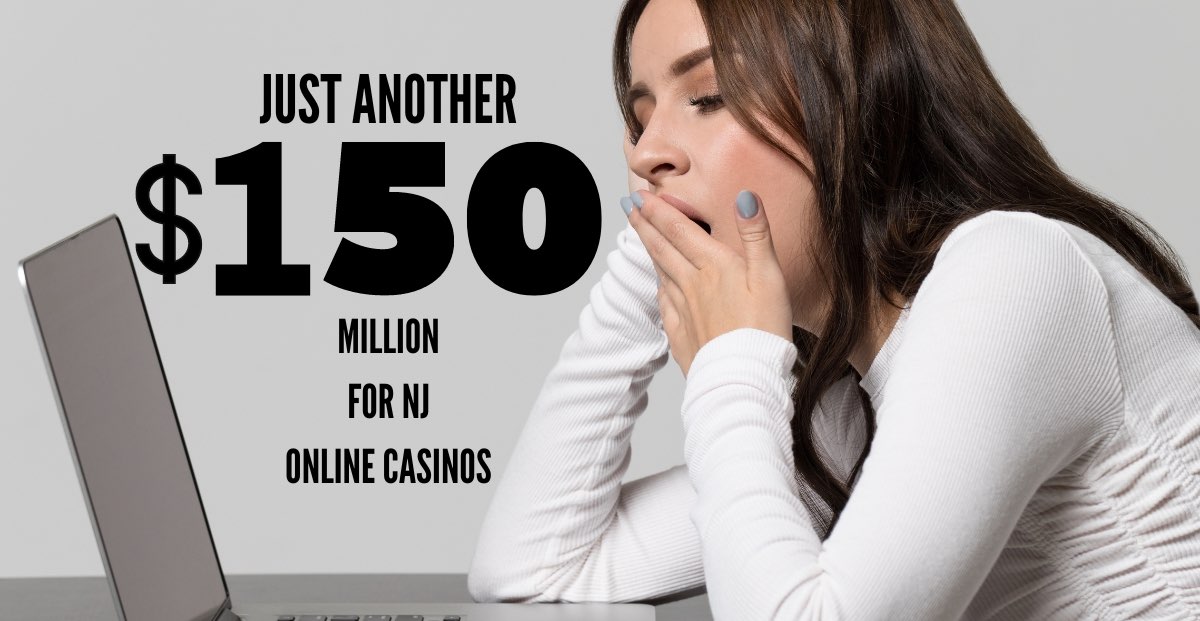 April Sees New Jersey Online Casinos Generate $150 Million in Revenue