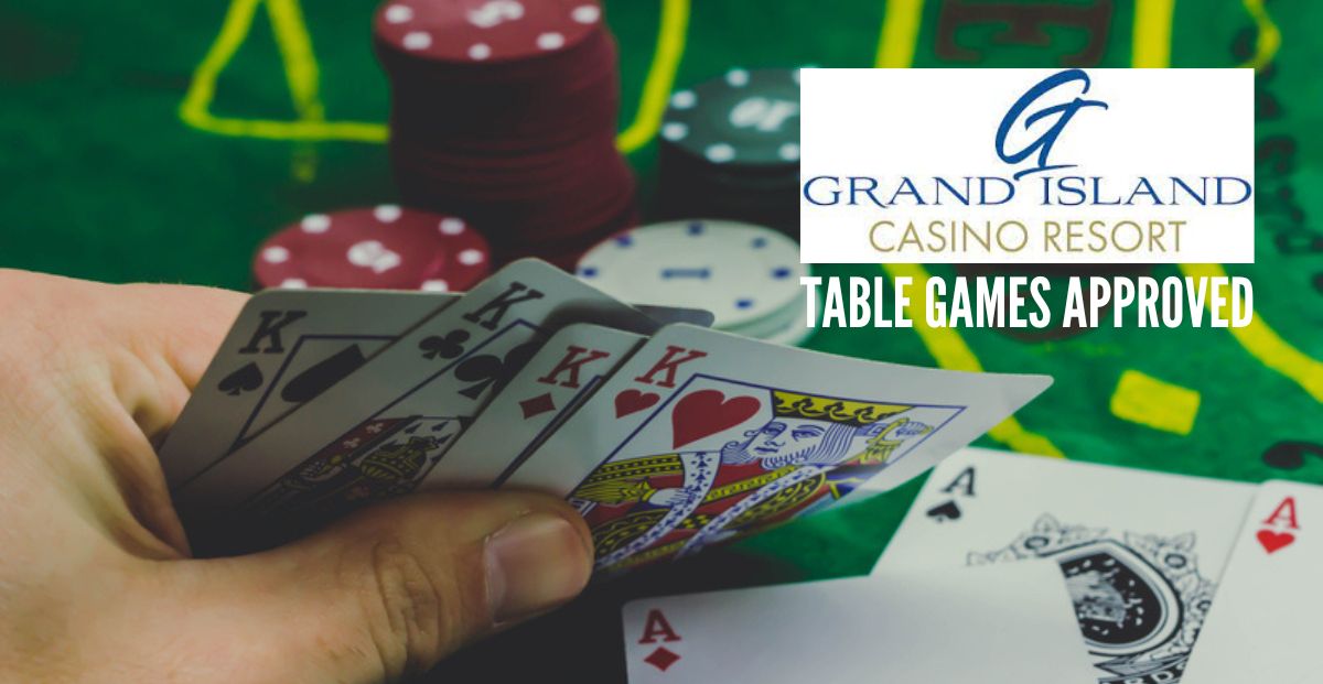 Nebraska’s Grand Island Casino Resort Now Offers Approved Table Games