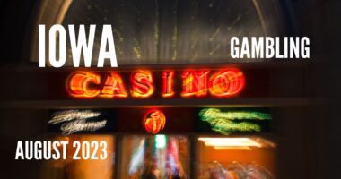 Analysis of Iowa's Gambling Revenue in August